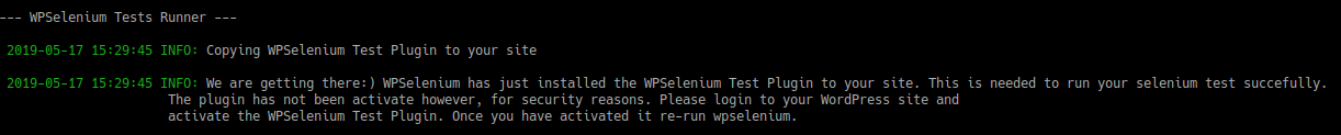 install_wptest_plugin